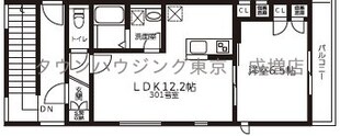 マンション大山の物件間取画像